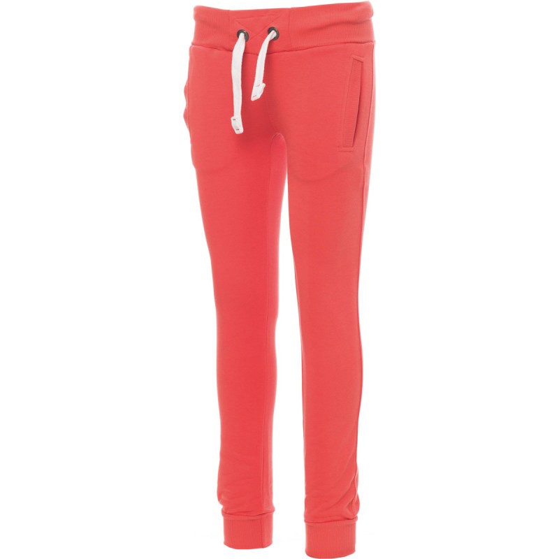 Seattle Lady - Pantalone in felpa con tasche donna - hot coral