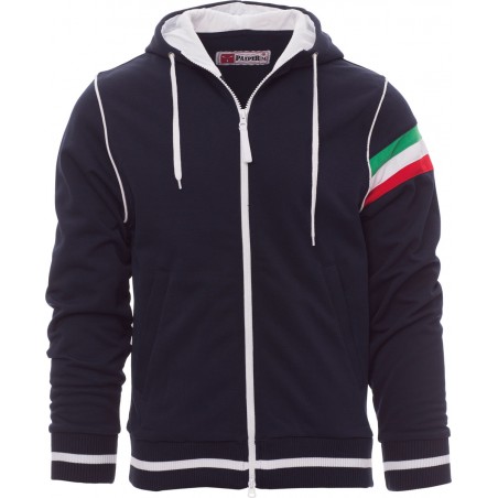 Nevada - Felpa con zip & cappuccio - blu royal