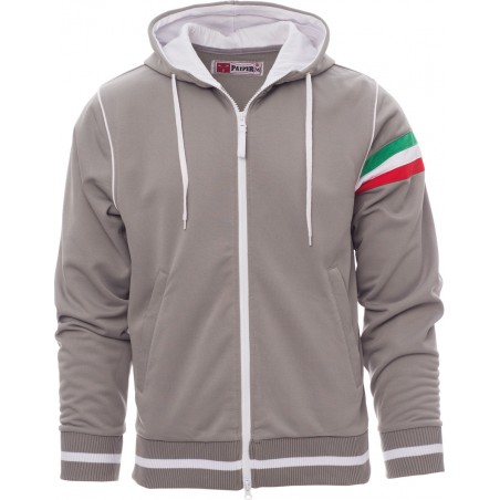 Nevada - Felpa con zip & cappuccio - grigio