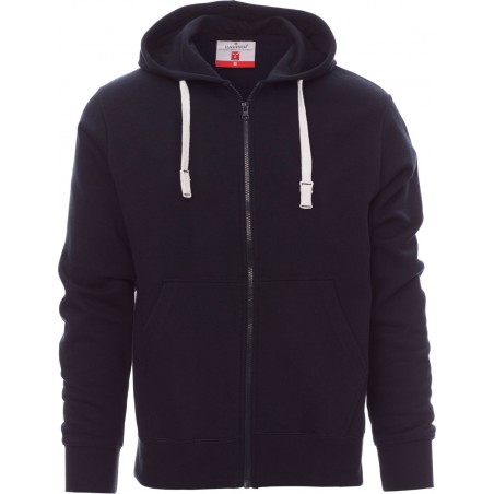 Portland - Felpa con zip & cappuccio - blu navy