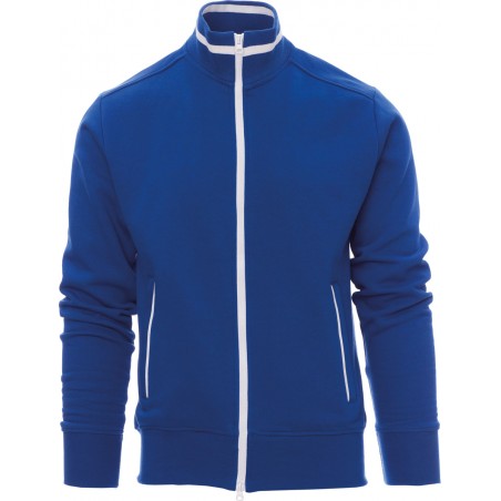 Sydney - Felpa zip intera con tasche - blu royal