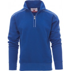 Vancouver - Felpa 1/2 zip con tasche - blu royal