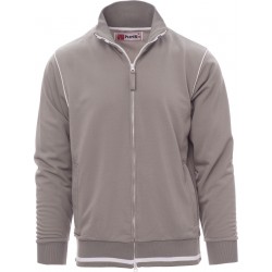 Derby - Felpa zip intera - grigio