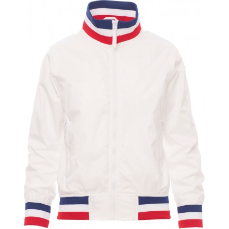 United Lady - Giubbino ergonomico con zip donna - bianco Francia