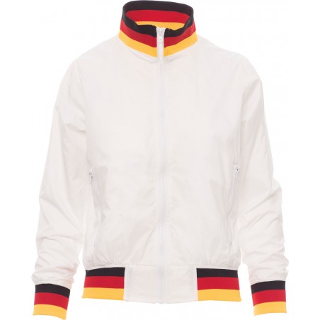 United Lady - Giubbino ergonomico con zip donna - bianco Germania