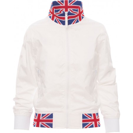 United Lady - Giubbino ergonomico con zip donna - bianco UK