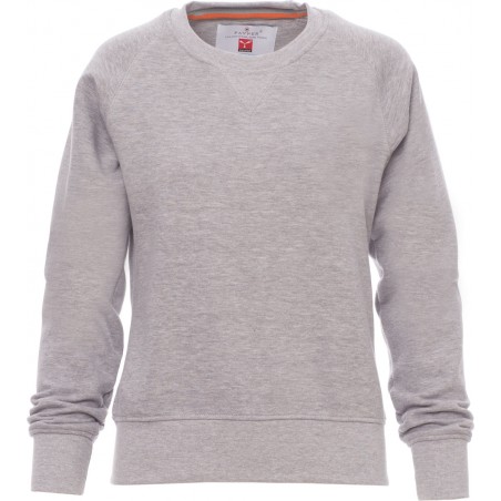 Mistral+ Lady - Felpa girocollo donna - grigio melange