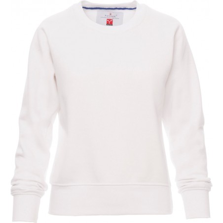 Mistral+ Lady - Felpa girocollo donna - bianco