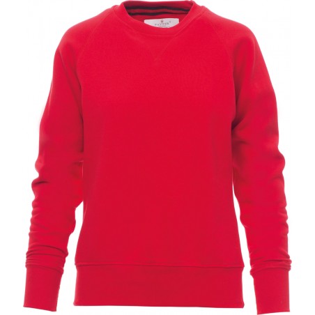 Mistral+ Lady - Felpa girocollo donna - rosso