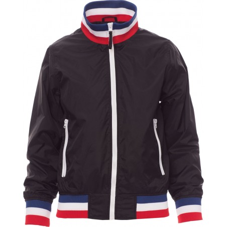 United Lady - Giubbino ergonomico con zip donna - nero Francia