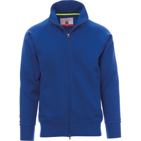 Panama+ - Felpa zip intera con tasche - blu royal