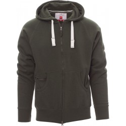 Dallas+ - Felpa con zip & cappuccio - verde
