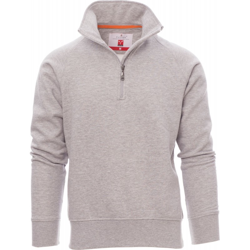 Miami+ - Felpa 1/2 zip - grigio melange