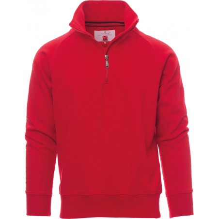 Miami+ - Felpa 1/2 zip - rosso