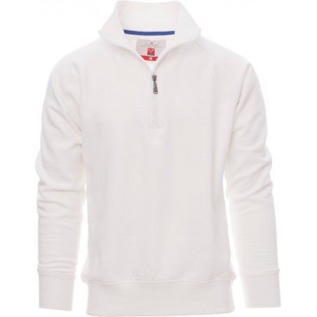Miami+ - Felpa 1/2 zip - bianco