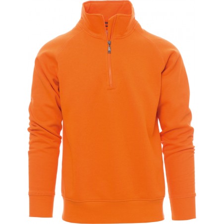 Miami+ - Felpa 1/2 zip - arancione