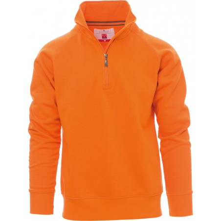 Miami+ - Felpa 1/2 zip - arancione