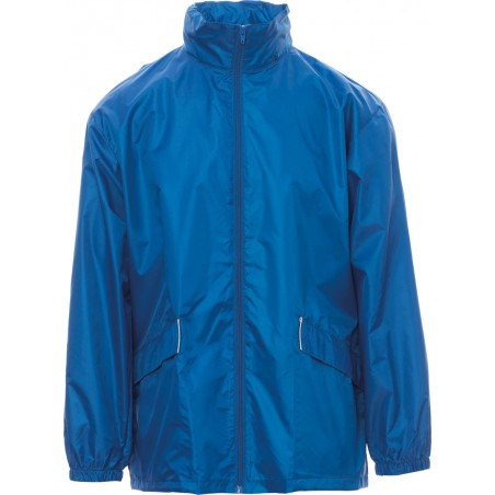 Wind - Giubbino antivento con zip & cappuccio - blu royal