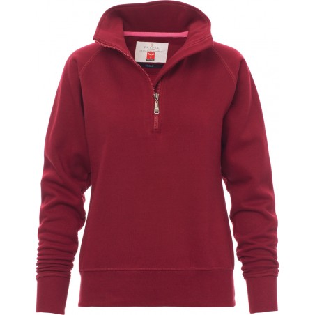 Miami+ Lady - Felpa 1/2 zip donna - bordeaux