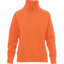 Miami+ Lady - Felpa 1/2 zip donna - arancione
