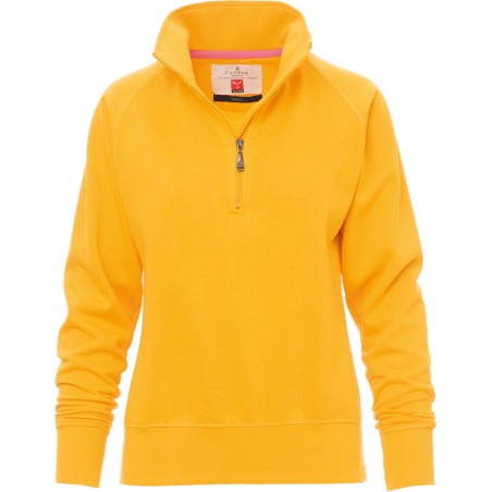 Miami+ Lady - Felpa 1/2 zip donna - giallo