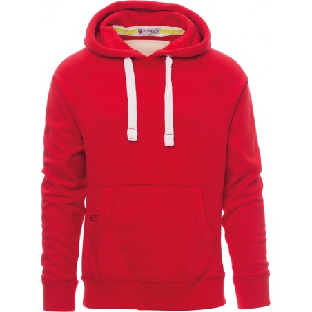 Tokyo - Felpa con capuccio e tasca a marsupio - rosso
