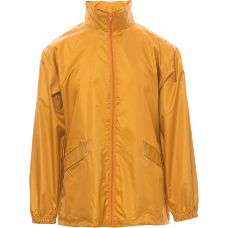 Wind - Giubbino antivento con zip & cappuccio - arancione