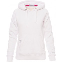 Tokyo Lady - Felpa con capuccio e tasca a marsupio donna - light denim melange 2