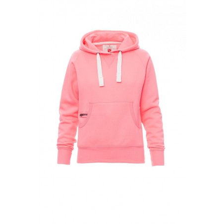 Atlanta+ Lady - Felpa con cappucio e tasche donna - fuxia fluo