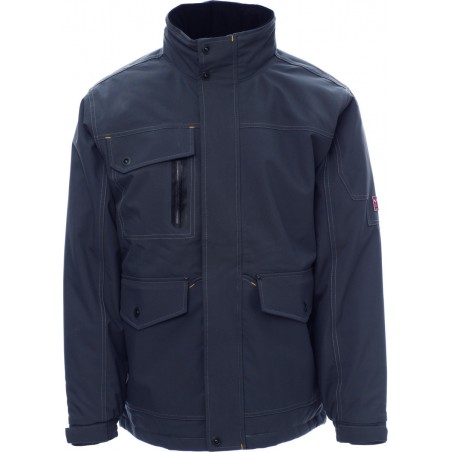 Thunder - Giubbotto con cappuccio in tessuto tecnico traspirante - smoke