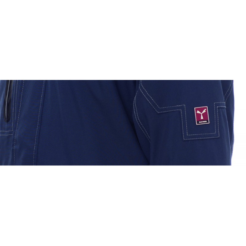 Thunder - Giubbotto con cappuccio in tessuto tecnico traspirante - blu navy