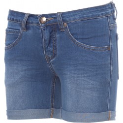 California - Bermuda jeans donna - light blue