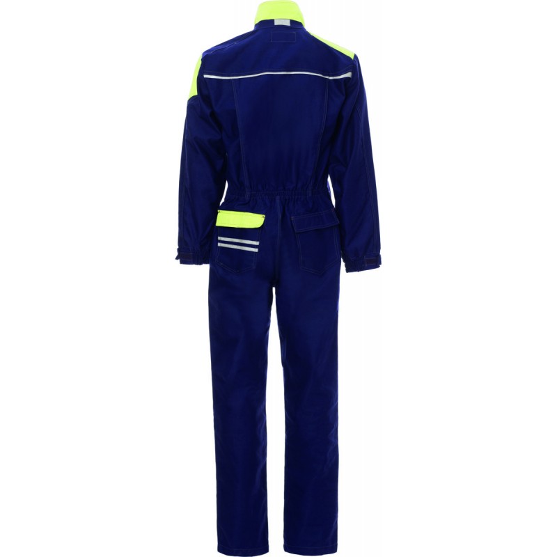 Total-Pro+ - Tuta da lavoro in cotone - blu navy