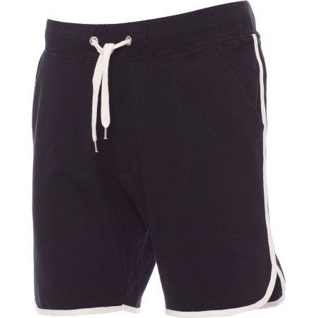 Combat - Bermuda in felpa con tasche - nero