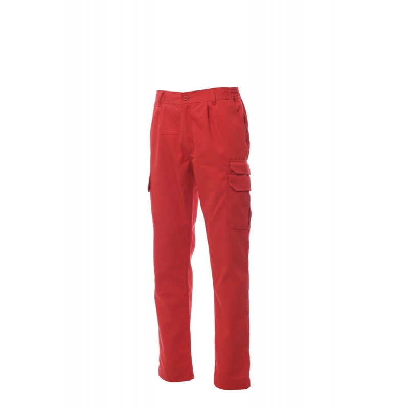 Cargo 2.0 - Pantalone multitasche da lavoro - rosso