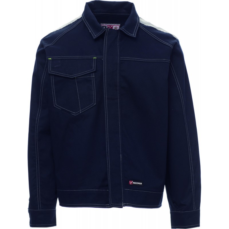 Safe - Giubbino modello jeans con inserti riflettenti - blu navy Safe - Giubbino modello jeans con inserti riflettenti - blu navy