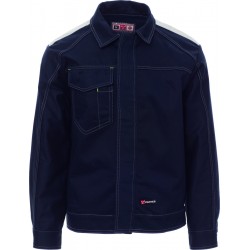 Safe Winter - Giubbino invernale modello jeans con inserti riflettenti - blu navy 2
