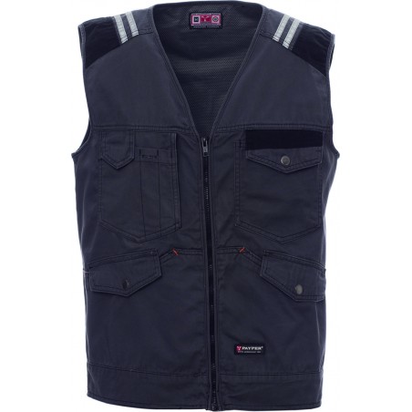 Tucson - Gilet da lavoro in cotone - smoke