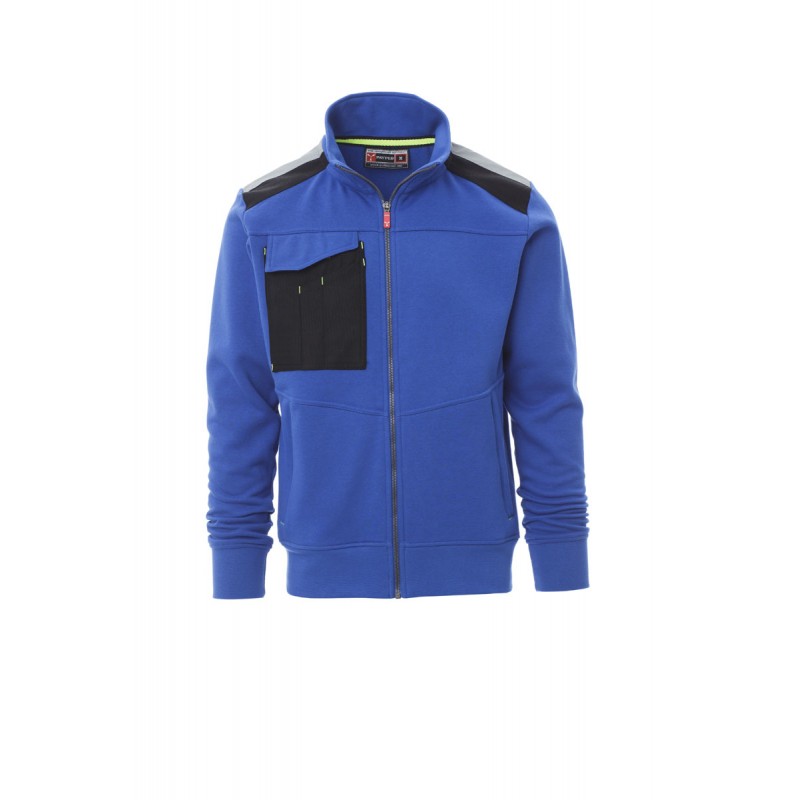 Work 2.0 - Felpa con bande riflettenti - blu royal