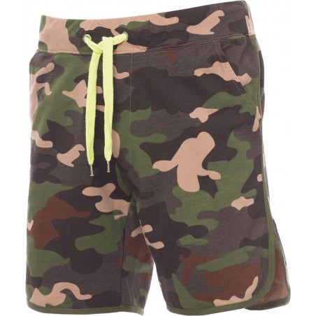 Combat - Bermuda in felpa con tasche - mimetico