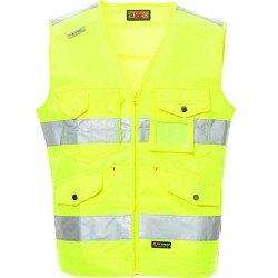 Master - Gilet ad alta visibilità con bande riflettenti - giallo fluo