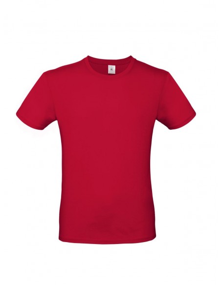 T-SHIRT GIROCOLLO-ROSSO