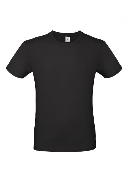 T-SHIRT GIROCOLLO-NERO