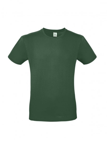 T-SHIRT GIROCOLLO-VERDE BOTTIGLIA