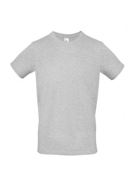 T-SHIRT GIROCOLLO-GRIGIO MELANGE