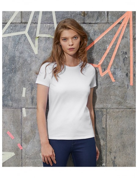 T-SHIRT GIROCOLLO - BIANCO