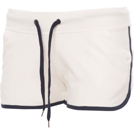 Combat Lady - Bermuda donna in felpa - bianco