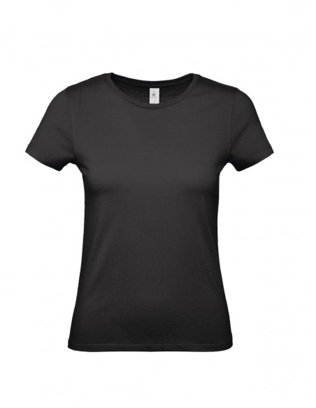 T-SHIRT GIROCOLLO -NERO