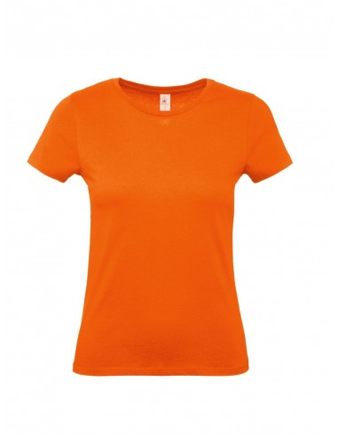 T-SHIRT GIROCOLLO -ARANCIONE