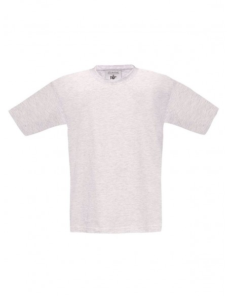 T-SHIRT GIROCOLLO - GRIGIO MELANGE